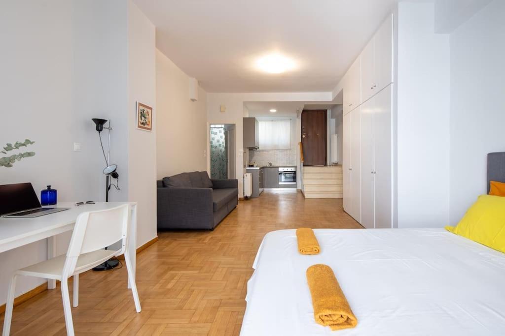 Newly Renovated, Quiet & Central Apartment In Kolonaki Athen Eksteriør billede