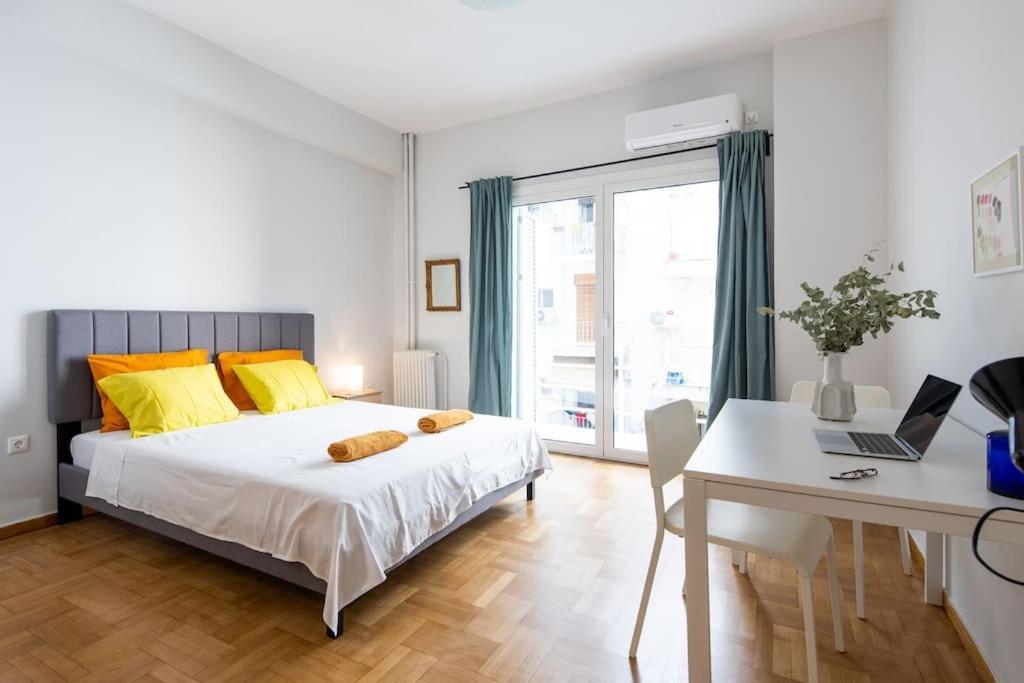 Newly Renovated, Quiet & Central Apartment In Kolonaki Athen Eksteriør billede